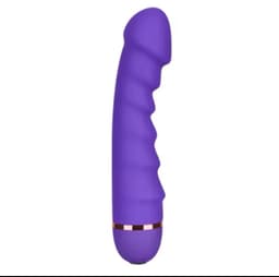 Six (6) Inches Battery Powered Dildo (Purple) main view thumbnail