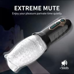 Male Rose Spinning Masturbator (Rechargeable) detail view 3 thumbnail