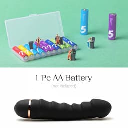 Six (6) Inches Battery Powered Dildo (Purple) detail view 2 thumbnail