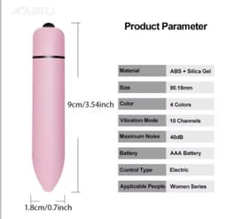 Bullet Vibrator + 1 Battery 🔋 detail view 3 thumbnail