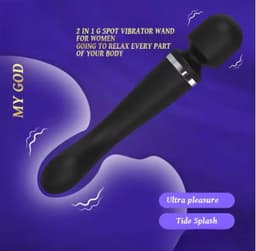 2in1 Wand Vibrator (6 Inches) detail view 3 thumbnail