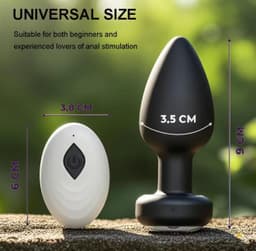 Anal Plug Vibrator (Remote) detail view 3 thumbnail