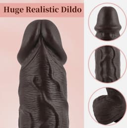 7” Remote Control Dildo - Black Bull detail view 4 thumbnail
