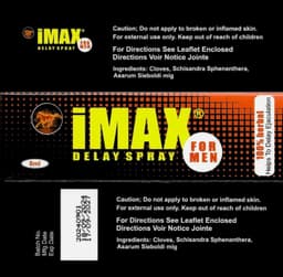 IMAX Delay Spray for Men detail view 2 thumbnail