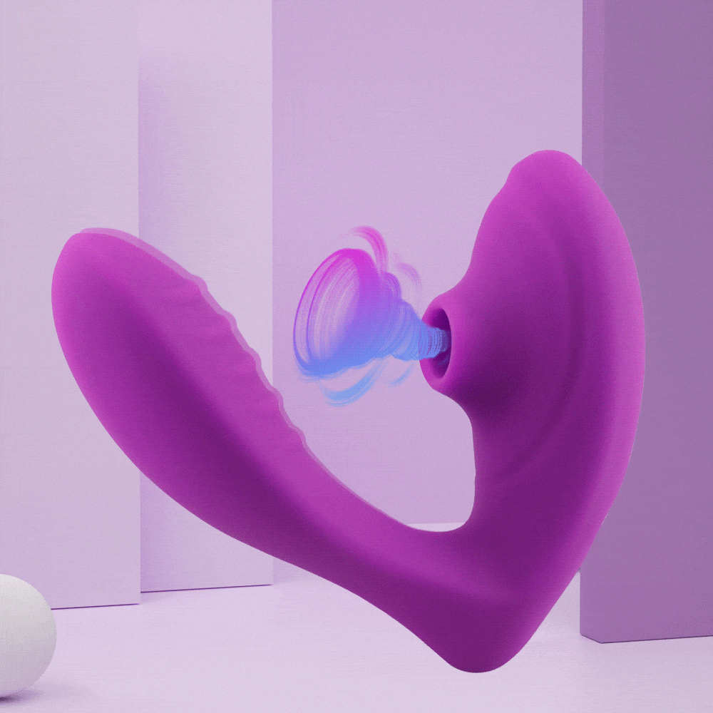2in1 G-Spot & Sucking Vibrator main view thumbnail