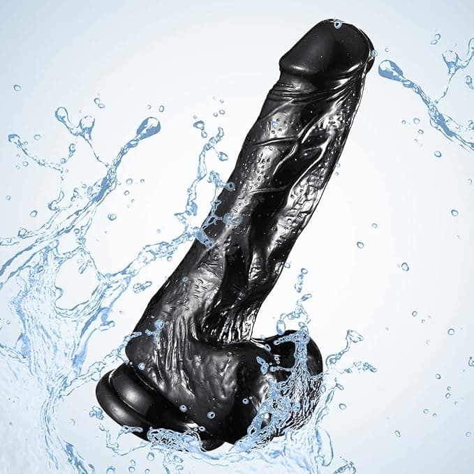 6–7 Inch Black Stallion Dildo - rechargeable vibrators Ghana - PleasureToysGH