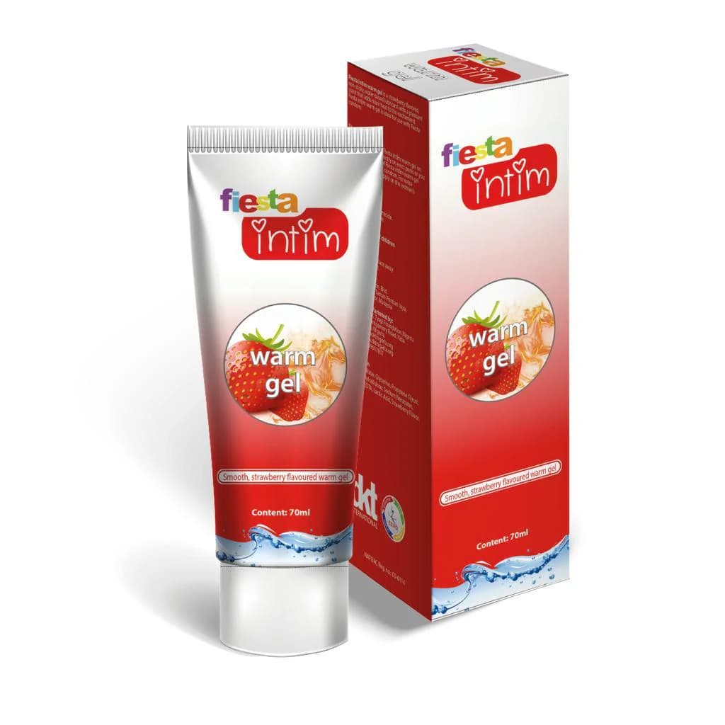Fiesta intim Warm Gel 70ml - rechargeable lubricants Ghana - PleasureToysGH